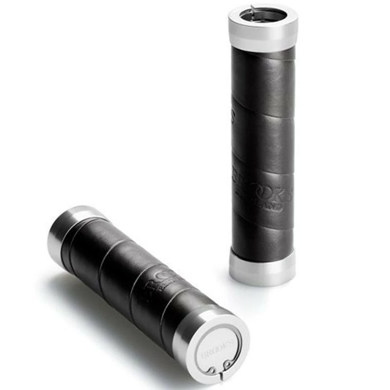 Brooks Slender Leather Grips Poignées Cuir 5 Brooks Slender Leather Grips Poignées Cuir – Image 3