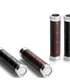 Brooks Slender Leather Grips Poignées Cuir