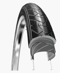 Pneumatiques Pour Cycles 26x1.50 Urban Ride Reflex Anti-Crevaison 5mm Noir Tringle Rigide - ETRTO 40-559